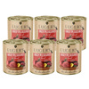 Luger's Daily Pleasures Wet Dog Food with Beef and Potatoes, 6 x 800 g Set
