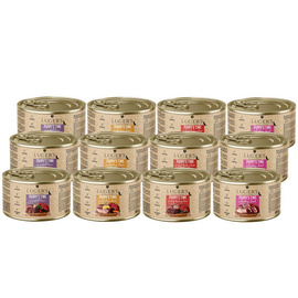 Luger's Puppy's Time Mix Wet Dog Food for Puppies, 12 x 185 g