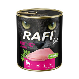 Rafi Cat Adult Wet Cat Food with Cod, 400 g