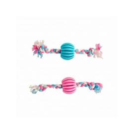 DUVO+ TPR Toy: Pastel Ball and String, 30 cm