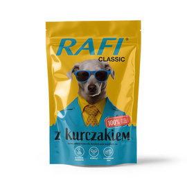 Rafi Classic Wet Dog Food with Chicken, 400 g