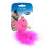 Duvo+ Cat Toy: Wool Mouse with a Feather