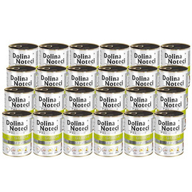 Dolina Noteci Premium Wet Dog Food, Rich in Goose with Potatoes, 24 x 400 g Set