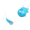 Coockoo Roxy Laser Toy Cat Toy with a Moving Feather, Blue 