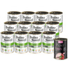 Dolina Noteci Premium Wet Dog Food, Rich in Venison, 12 x 400 g Set + Free Piper Animals with Turkey and Broccoli, 400 g