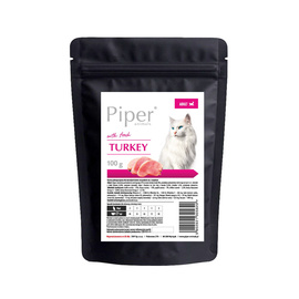 Piper Animals Dry Cat Food with Turkey, 100 g