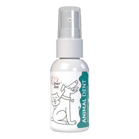 Over Zoo Animal Dent Oral Care Solution for Dogs and Cats, 50 ml