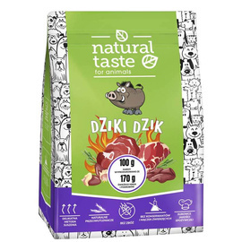 Natural Taste Wild Boar Dry Dog Food, 1 kg