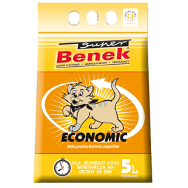 Certech " Super Benek " Active Economic Cat Litter, 5 L