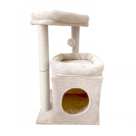 Gaczoo Cat Scratcher, Dark Gray, 55 x 45 x 143 cm