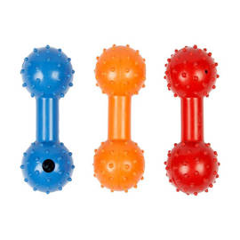 Duvo+ Rubber Dog Toy – Dumbbell, 11 cm