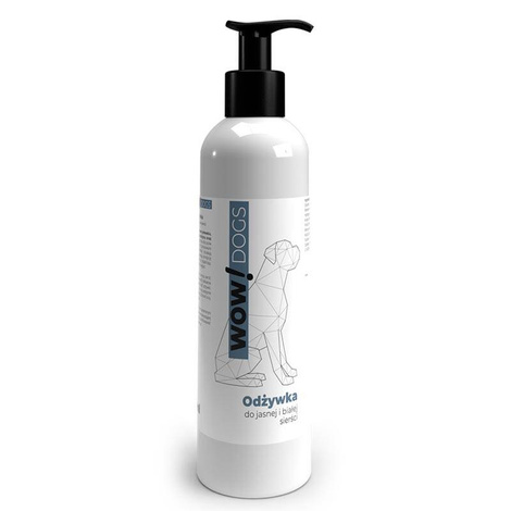 About Zoo Wow Dogs! Dog Conditioner for Light-Colored and White Coats, 250 ml