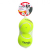 Camon Set of 2 7.5 cm Sound-Making Tennis Balls for Dogs