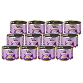 Dolina Noteci Superfood Wet Dog Food for Small Breeds: Rabbit and Lamb, 12-Pack (185 g each)