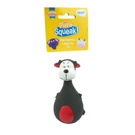 Cooper &amp; Pals Black Sheep Dog Toy with Squeaker, 13 cm