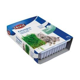 Trixie Grass Seeds in a Container for Cats, 100 g