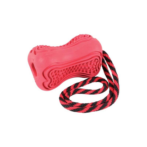Zolux Titan M Red Rubber Toy with String