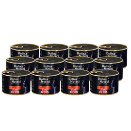 Dolina Noteci Premium Wet Cat Food Rich in Veal, 12-pack (12 x 185 g)
