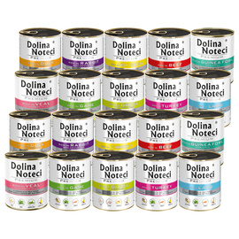 Dolina Noteci Premium Wet Dog Food, Assorted Flavors (No Fish), 20-Pack (800 g each)