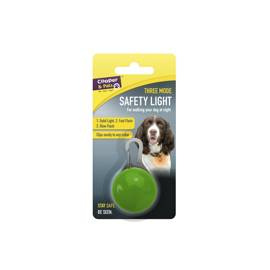 Green LED Dog Tag