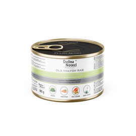 Dolina Noteci Premium Wet Dog Food for Small Breeds with Duck, Spinach, and Carrots, 185 g