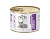 4Vets Natural Sterilised Wet Cat Food with Rabbit, 6-Pack (185 g each)