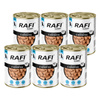 Rafi Classic Wet Dog Food with Lamb, 6-Pack (1240 g each)