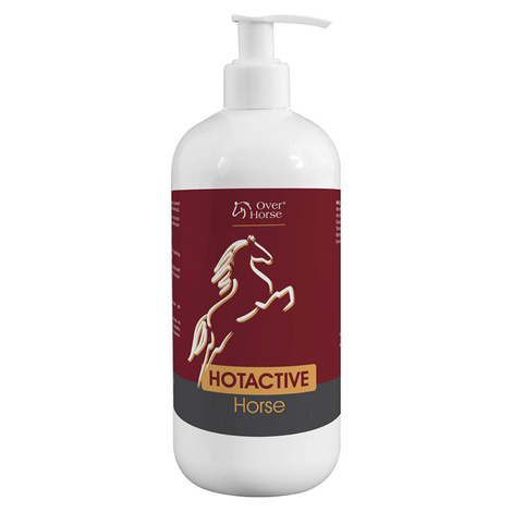 Over Horse HotActive Horse Warming Ointment for Horses, 450 ml
