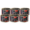 MAU Pâté and Fillet Wet Cat Food: Beef with Sweet Potatoes and Rosemary, 6-pack (185 g each)