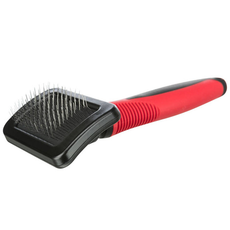 TRIXIE Soft Plastic/Metal Brush 9 x 16 cm
