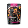 MAU Pâté and Fillet Wet Cat Food for Spayed/Neutered Cats—Goose with Rabbit and Raspberries, 85 g