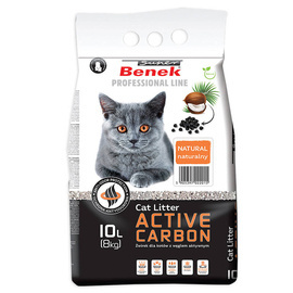 Super Benek Cat Litter with Activated Charcoal, 10 L