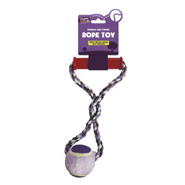 Cooper & Pals Dog Tug Toy: Rope with a Ball