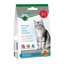 Dr. Seidel Hypoallergenic Cat Treats, 50 g
