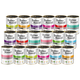 Dolina Noteci Premium Mix Wet Dog Food (Assorted Flavors, No Fish or Chicken) 18 x 400 g