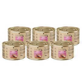 Luger's Starter Wet Food for Lactating Females and Puppies, 6 x 185 g Pack