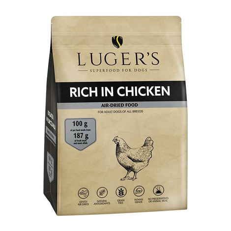 Luger’s Dry Dog Food Rich in Chicken, 1 kg