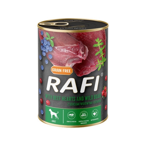 Rafi Wet Dog Food with Duck, 400 g