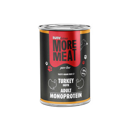 BUBAlicious Pure Turkey Wet Dog Food 400 g