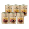 Luger's Daily Pleasures Wet Cat Food with Duck Hearts, 6 x 400 g Set