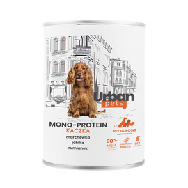 Over Zoo Urban Pets Mono Protein Wet Dog Food with Duck, 800 g