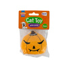 Cooper &amp; Pals Halloween Pumpkin Cat Toy with Catnip, 8 cm