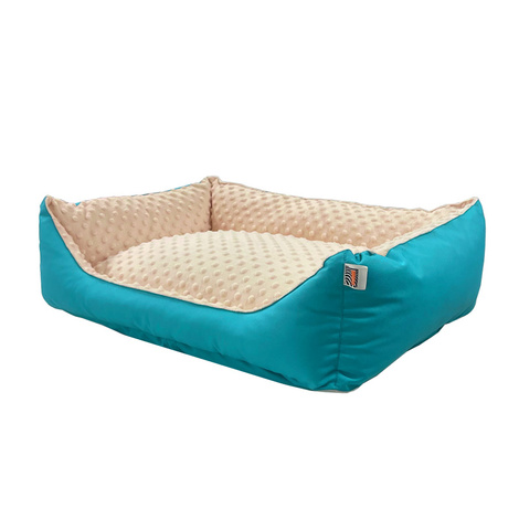 Pupilarni Kanapa Dog Bed, Size S, Cream and Turquoise