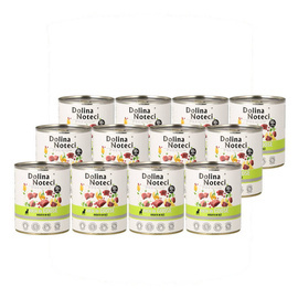 Dolina Noteci Premium Wet Dog Food Rich in Goose, 12 x 800 g Set, LIMITED EDITION
