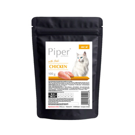 Piper Animals Dry Cat Food with Chicken, 100 g