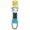 Cooper &amp; Pals Cow-Shaped Dog Toy with Squeaker, 35 cm