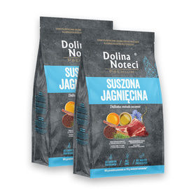 Dolina Noteci Premium Dry Cat Food with Lamb, 2 x 2 kg Set