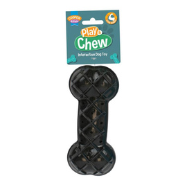 Cooper &amp; Pals Black Dog Toy Bone, 17 cm