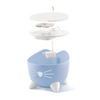 Pixi Fountain Combo: 2.5-liter blue cat water fountain set + bowl + free pack of CH-7216 filters