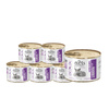 4Vets Natural Sterilised Wet Cat Food with Rabbit, 6-Pack (185 g each)